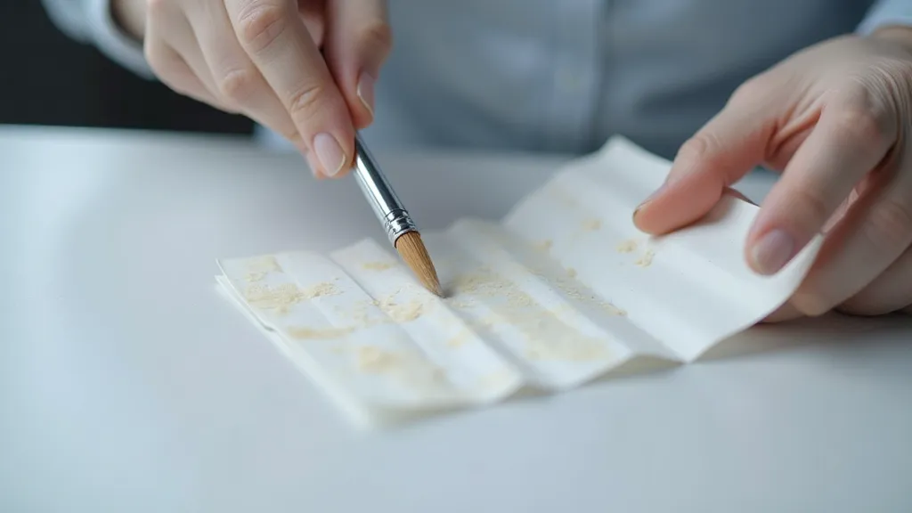 Applying adhesive to paper
