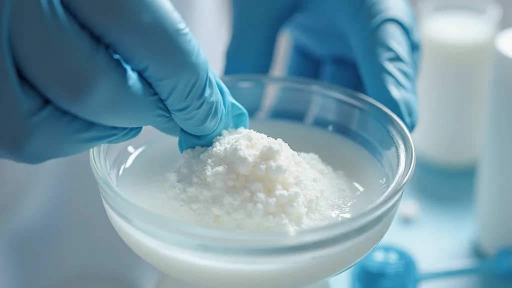 Mixing methylcellulose adhesive