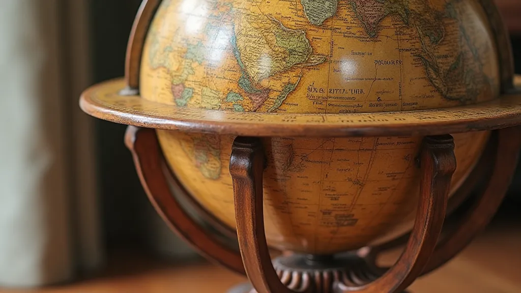 Partial globe stand restoration