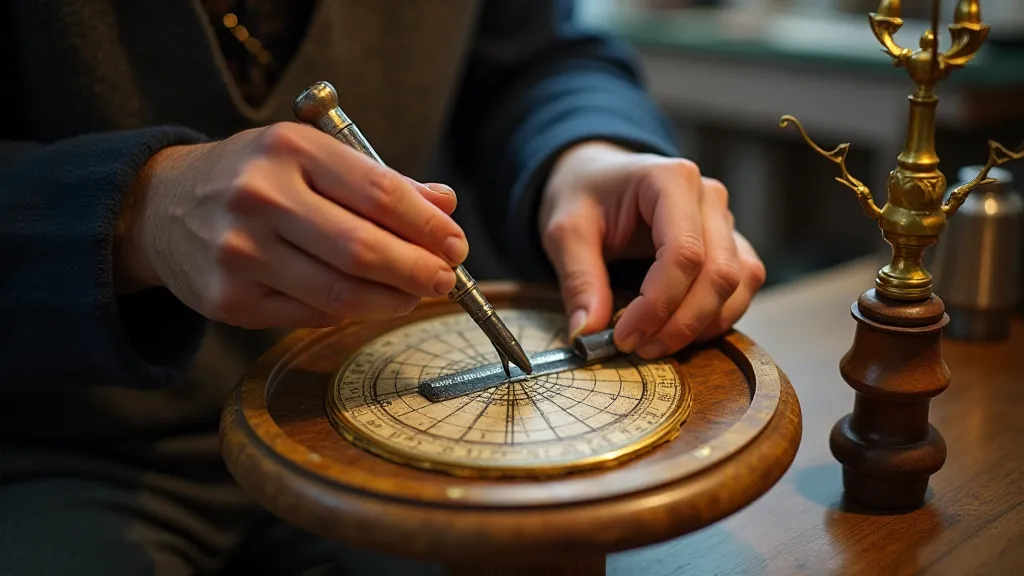 Restoring an antique globe meridian band
